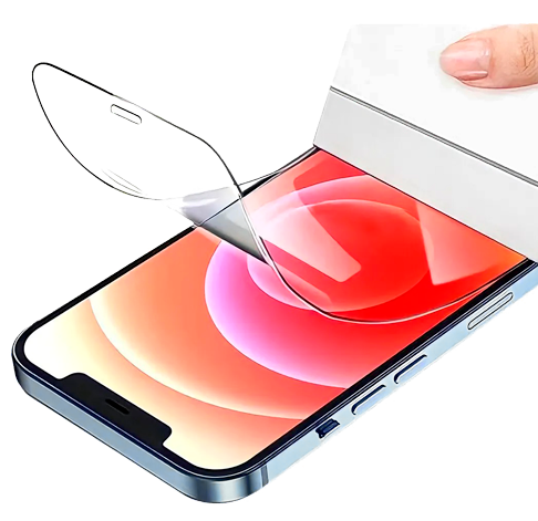 Защита корпуса и экрана iPhone 14 гидрогелевой плёнкой
