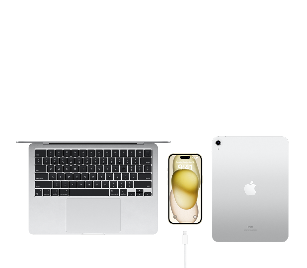 Универсальный USB-С на iPhone 15 Plus