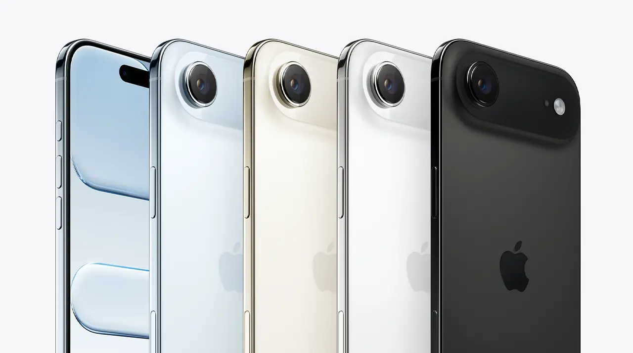 Показаны все цвета iPhone Air