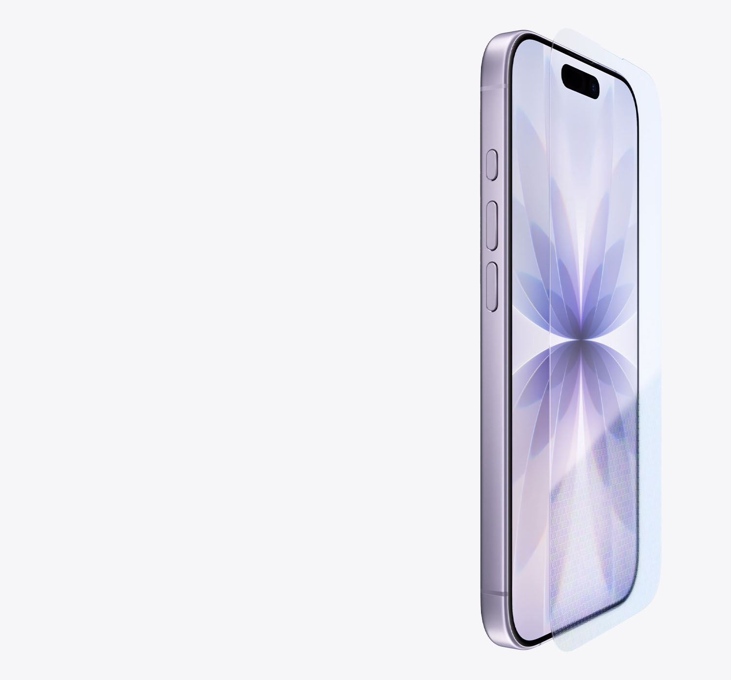 На изображении демонстрация корпуса iPhone 17 со стеклом Ceramic Shield