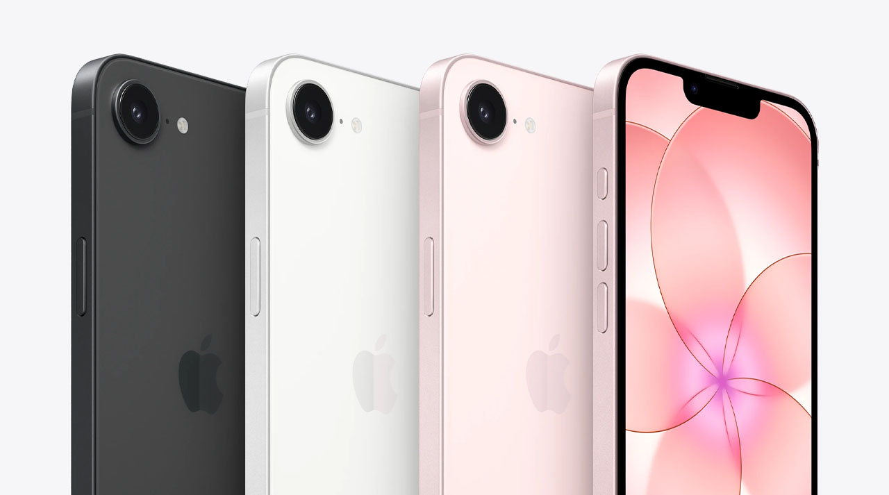 Показаны все цвета iPhone 17e