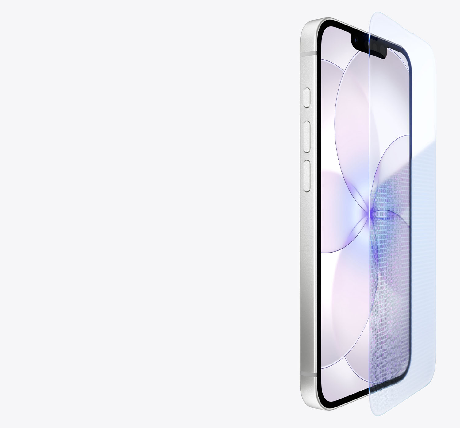 На изображении демонстрация корпуса со стеклом Ceramic Shield 2 в iPhone 17e