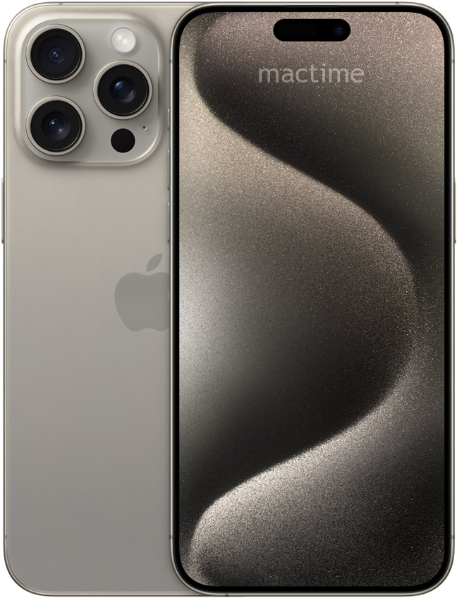iPhone 15 Pro Max Натуральный титан