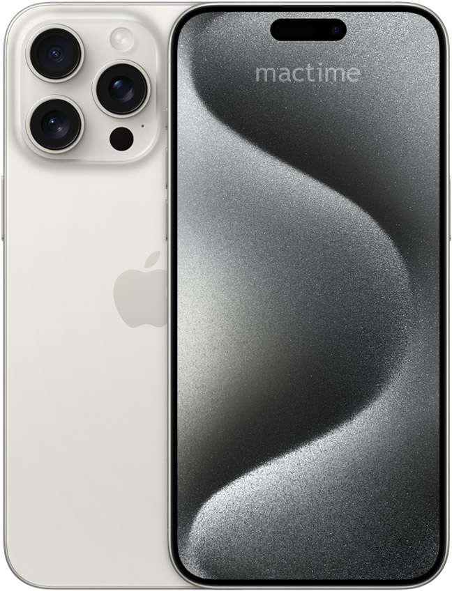 iPhone 15 Pro Max Белый титан