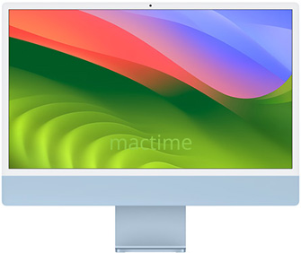 Apple iMac 24 M1 4 порта Синий