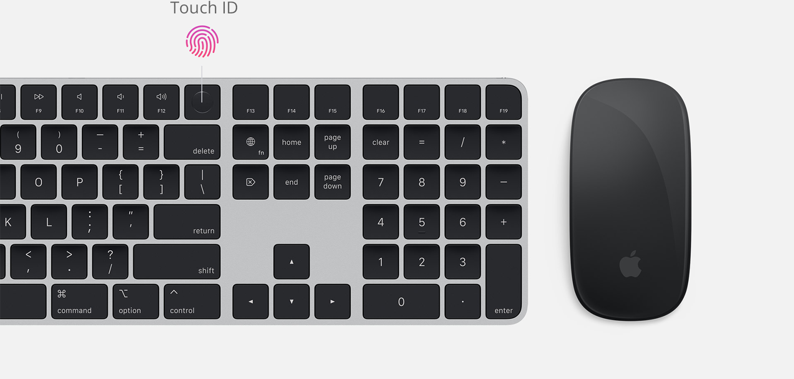 Touch ID в клавиатуре Magic Keyboard
