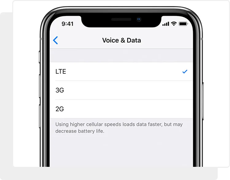 iPhone 11 не ловит сеть LTE / 3G