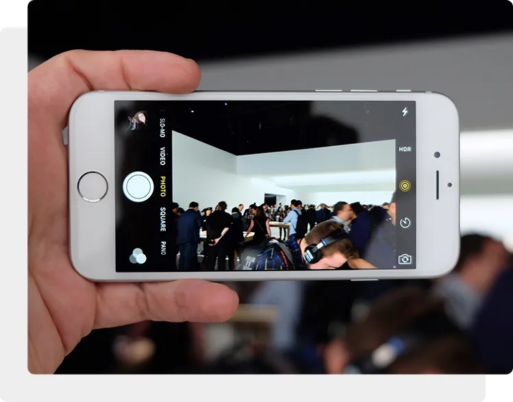 На iPhone 6 нет фокуса на основной камере