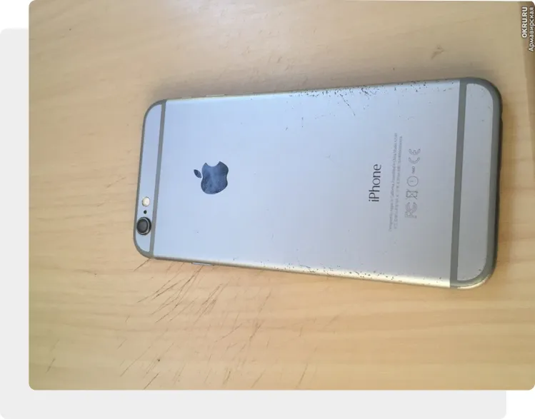 Слабые повреждения iPhone 6 Plus