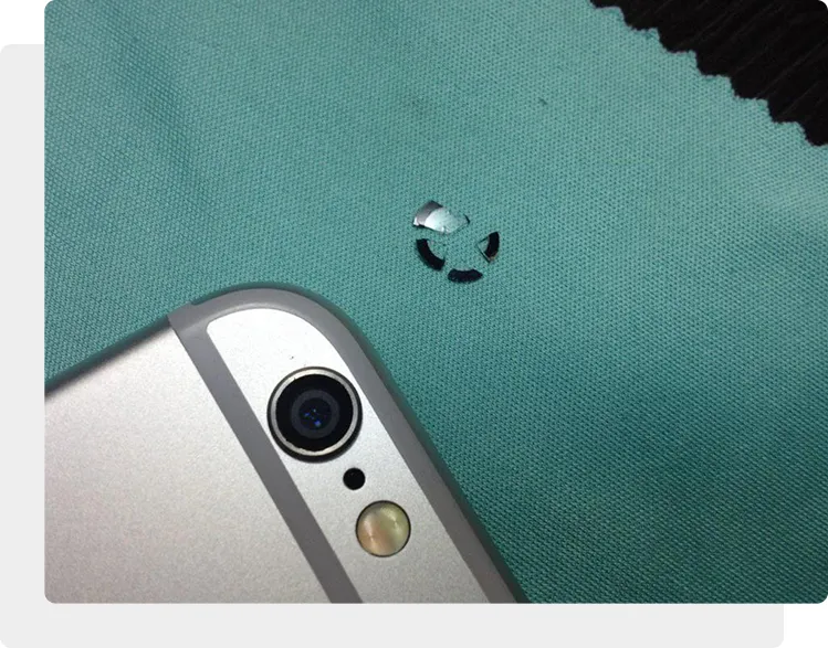 На iPhone 6 разбилось стекло камеры