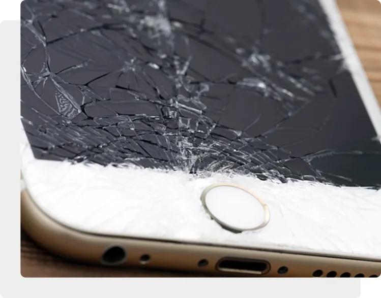 Разбилось стекло iPhone 6S Plus