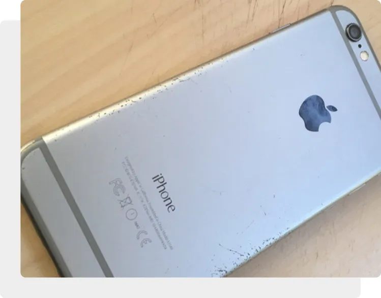 Слабые повреждения корпуса iPhone 6S Plus