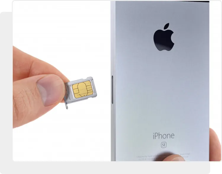 Не видит SIM-карту iPhone SE
