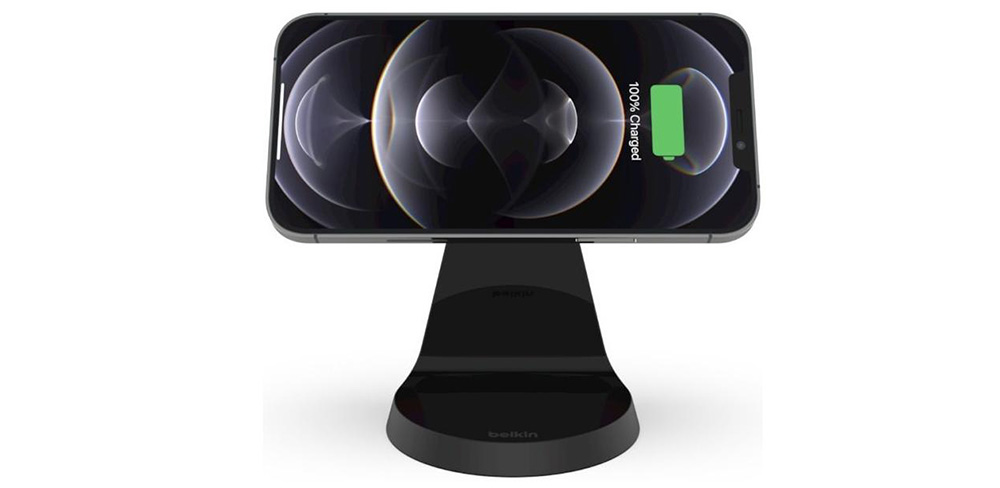 Беспроводное-зарядное-устройство-Belkin-Boost-Charge-MagSafe-для-iPhone-13,-чёрный