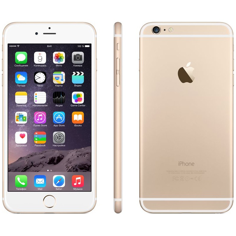 Купить Apple iPhone 6 Plus 16GB Gold: цена, фото и описание в