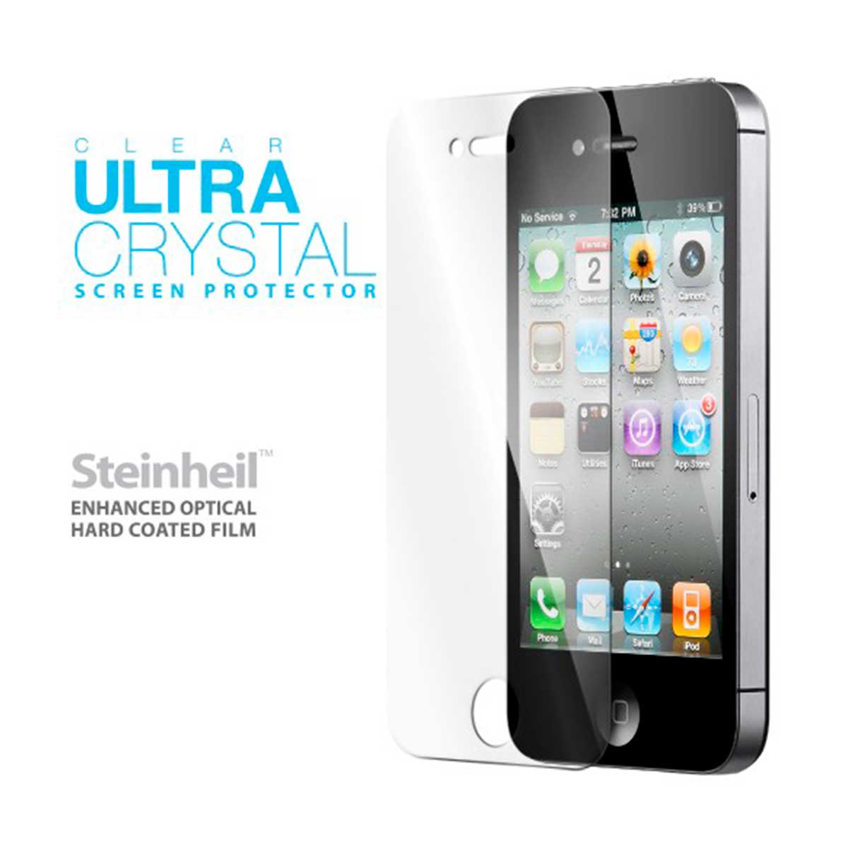 Защитное стекло SGP Steinheil ultra series protection film для iPhone 4/4s,  прозрачный по выгодной цене – купить в MacTime