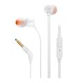фото товара Гарнитура с наушниками-вкладышами JBL T110 (JBLT110WHT) белый