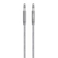 Фото кабеля Belkin Mixit Metallic 3.5 мм в оплетке, 1.2 метра