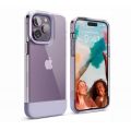 Elago для iPhone 14 Pro чехол GLIDE (tpu+pc) Прозрачный/Фиолетовый - фото 1