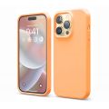 Elago для iPhone 14 Pro чехол Soft silicone (Liquid) Апельсин - фото 1