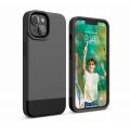 Elago для iPhone 14 чехол GLIDE (tpu+pc) Темно-серый/черный - фото 1