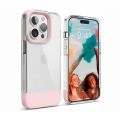 Elago для iPhone 14 Pro чехол GLIDE (tpu+pc) прозрачный-розовый - фото 1