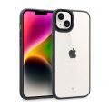 Чехол-накладка Caseology Skyfall для iPhone 14, полиуретан (TPU), Защитный, чёрный - фото 1