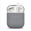 Чехол силиконовый Elago для AirPods Silicone case Средний серый - фото 1