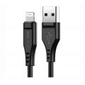 Кабель ACEFAST C3-02 Lightning MFI 1.2m (черный) - фото 1