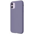 Чехол Elago для iPhone 11 Soft silicone case Lavender Grey - фото 1