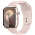 Apple Watch Series 9, 45 мм, алюминиевый корпус «сияющая звезда», спортивный ремешок «сияющая звезда» (M/L) - фото 1