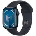 Apple Watch Series 9, 41 мм, алюминиевый «тёмная ночь», спортивный «тёмная ночь» (M/L), (Другие страны) - фото 1