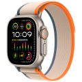 Apple Watch Ultra 2 2023, 49 мм, корпус из титана, ремешок Trail "оранжевый/бежевый" - фото 1