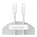 Кабель Baseus Simple Wisdom Data Cable Kit Type-C to iP PD 20W (2PCS/Set）1.5m белый - фото 1