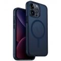 Чехол Uniq для iPhone 15 Pro Max Lifepro Xtreme AF Дымчатый синий (MagSafe) - фото 1