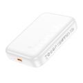 Внешний аккумулятор с беспроводной зарядкой Hoco J117A Esteem, 10000мАч, PD20Вт (белый) - фото 1