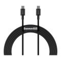 Кабель Baseus Superior Series Fast Charging Data Cable Type-C to Type-C 100W 2m Black - фото 1