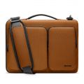 Сумка Tomtoc для ноутбуков Defender-A42 Laptop Shoulder Briefcase 13.5", Коричневый - фото 1
