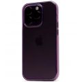 Чехол-накладка K-Doo Guardian для iPhone 14 Pro Max, полиуретан (TPU), противоударный, прозрачный / фиолетовый - фото 1