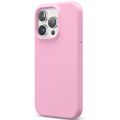 Чехол Elago для iPhone 15 Pro Max Soft silicone (Liquid) Ярко-розовый - фото 1