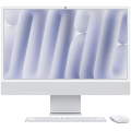 Apple iMac 24" Retina 4.5K (2024) M4, 8-Core, 16 ГБ, 256 ГБ SSD, 8-Core GPU, A2439, русская раскладка, серебристый 1