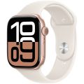 Apple Watch Series 10 (2024) 46 мм, алюминиевый корпус «розовое золото», спортивный ремешок «сияющая звезда», (M/L) 1