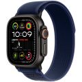 Apple Watch Ultra 2 2024, 49 мм, корпус «чёрный титановый», ремешок Trail синий 1