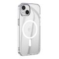 Чехол-накладка Hoco Light Series TPU magnetic protective для iPhone 15 Plus, полиуретан, прозрачный