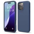 Чехол-накладка Elago Soft Silicone (Liquid) для iPhone 16 Pro Max, силикон, «джинса индиго» / Jean Indigo