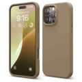 Чехол-накладка Elago Soft Silicone (Liquid) для iPhone 16 Pro Max, силикон, коричневый