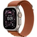 Apple Watch Ultra 3 (2025), 49 мм, корпус «натуральный титановый», ремешок Alpine терракота (M/L)