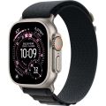 Apple Watch Ultra 3 (2025), 49 мм, корпус «натуральный титановый», ремешок Alpine чёрный (M/L)