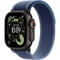 Apple Watch Ultra 3 (2025), 49 мм, корпус «чёрный титановый», ремешок Trail синий/ярко-синий (M/L)