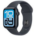 Apple Watch SE 3 2025, 40 мм, алюминиевый корпус «тёмная ночь», спортивный ремешок «тёмная ночь» (S/M)